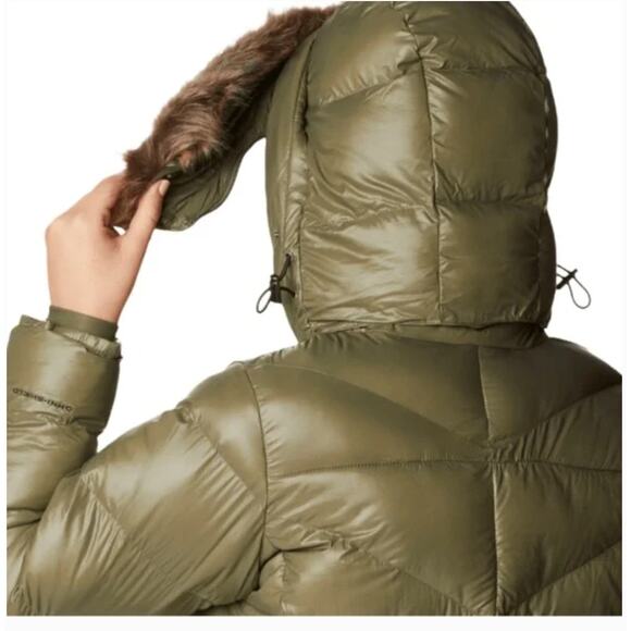 Columbia Peak to Park Mid Insulated Jacket Olive Green XS $220 NWT - Picture 5 of 7